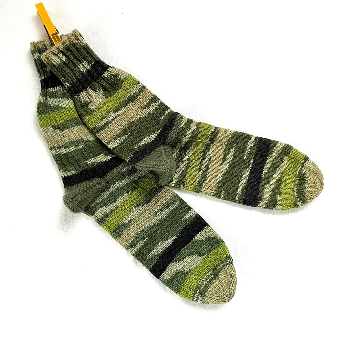 Calze: handgestrickte Wollsocken, 40/41, Aktion – Nuovo e nell'imballaggio originale da Engelburg venduto da rautibus