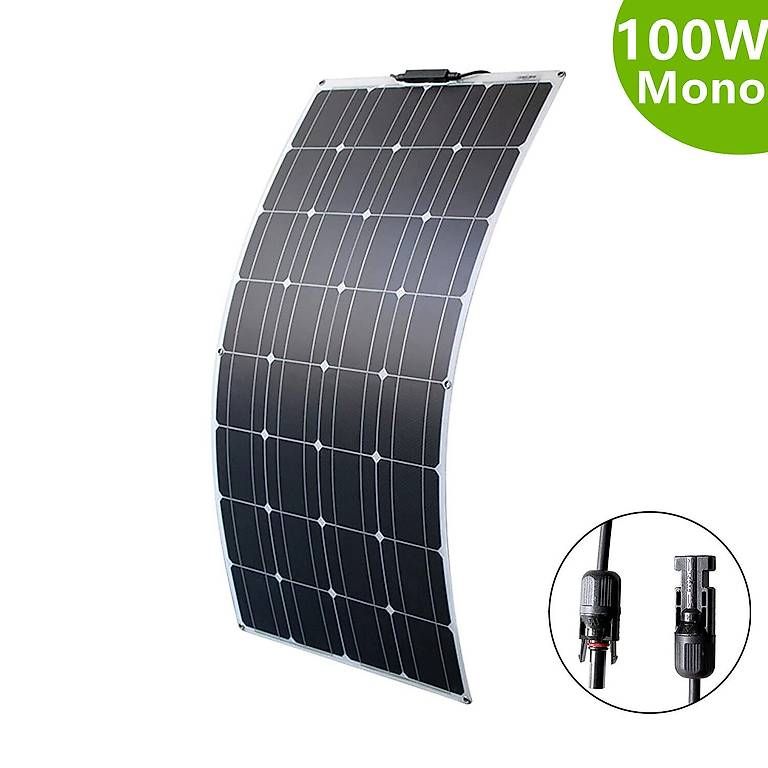 Panneaux solaires: Semiflex monokristalline Solarmodul 100 Watt – D'occasion à Stein am Rhein par Gomme100