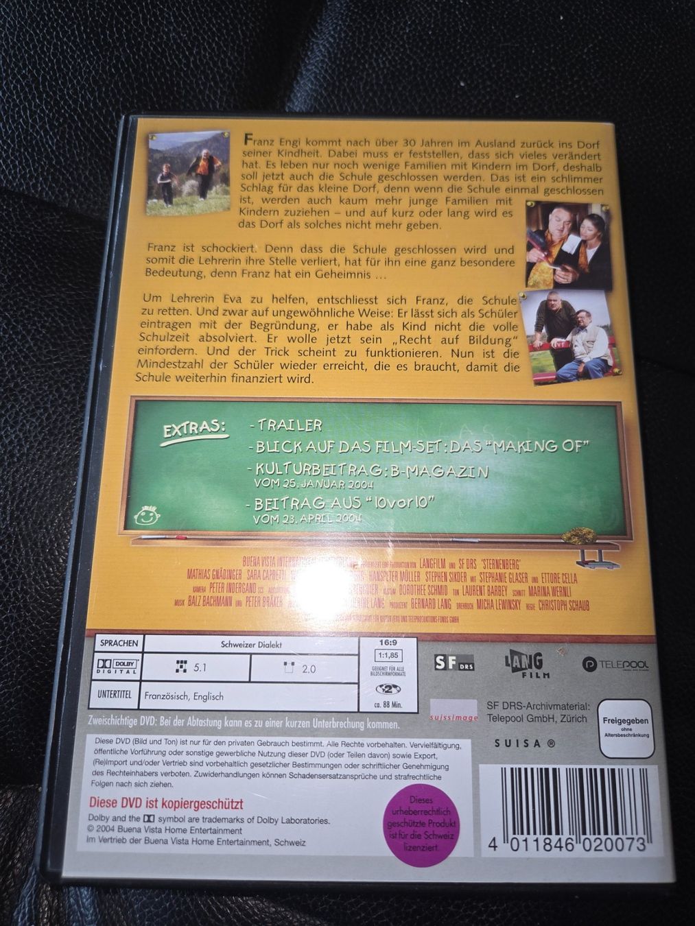 Tutti i DVDs: Sternenberg DVD - Schweizer Filmkomödie Rare Version – Usato da Steffisburg venduto da AutoFiat 1