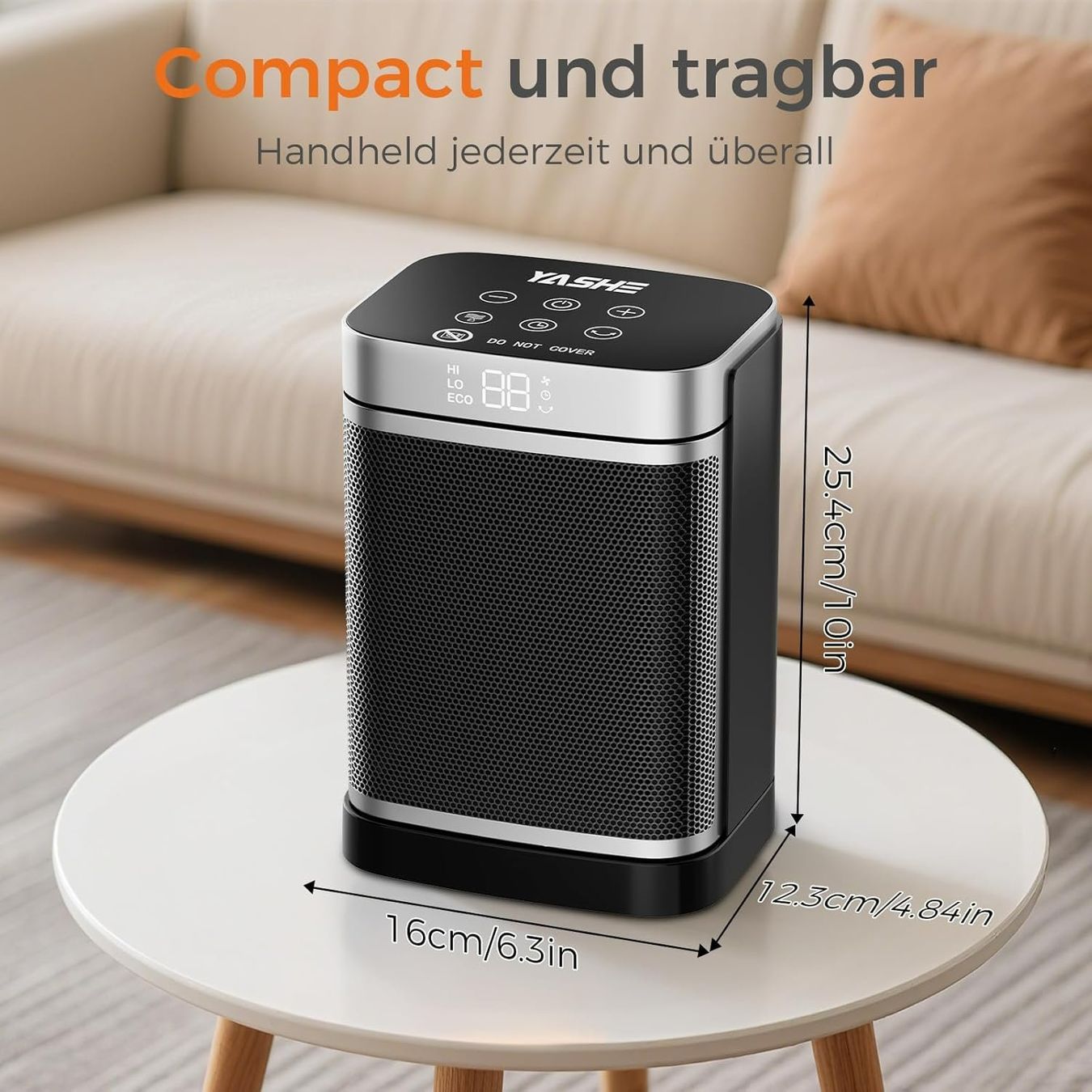 Heizgeräte: Heizlüfter 1500W Keramik Timer Fernbedienung – Neu und originalverpackt aus Suhr von SchnapperCH 1