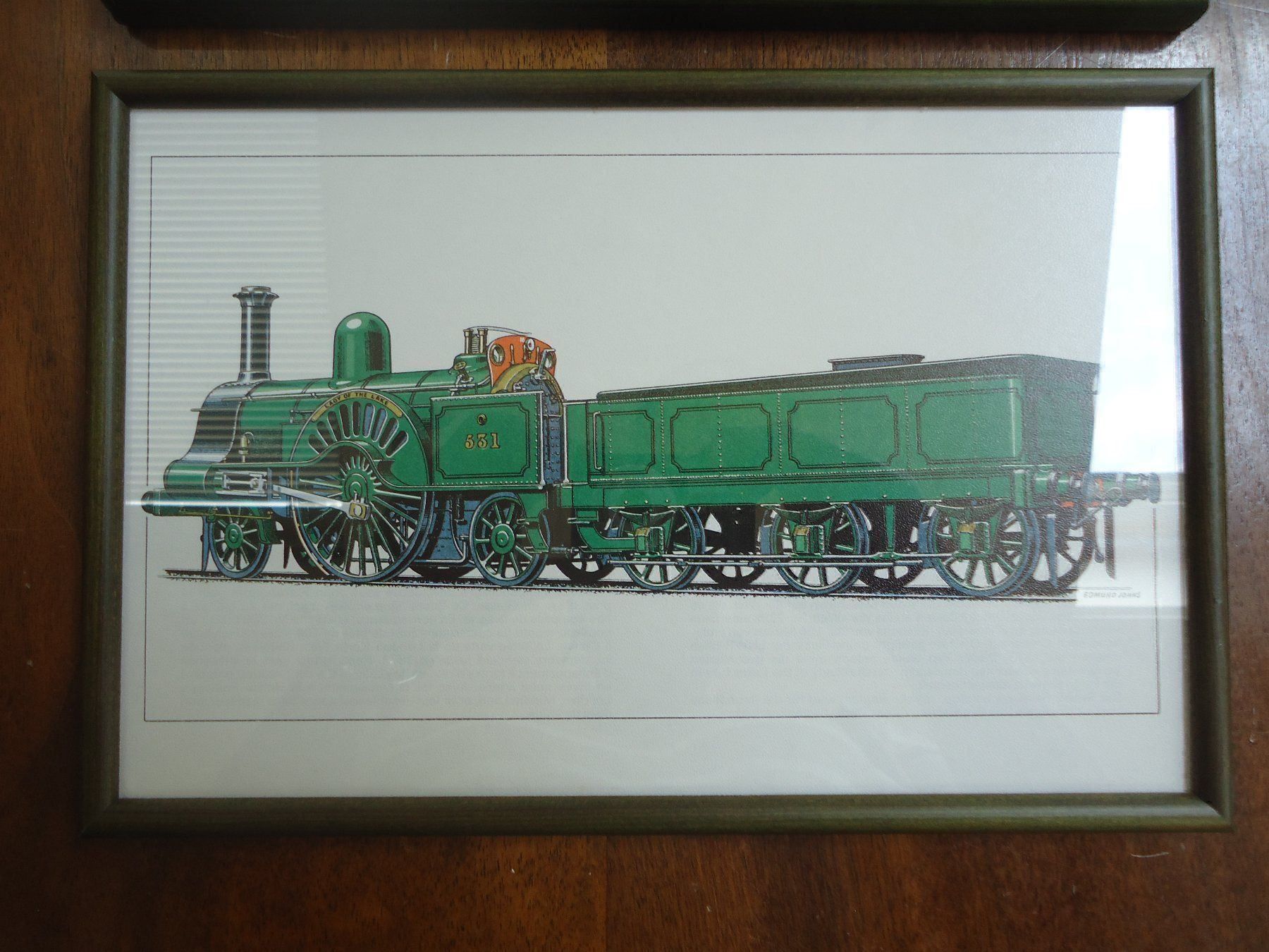 Dipinti: Tableaux 2 x Locomotives anciennes – Usato da Vessy venduto da mafabe 1
