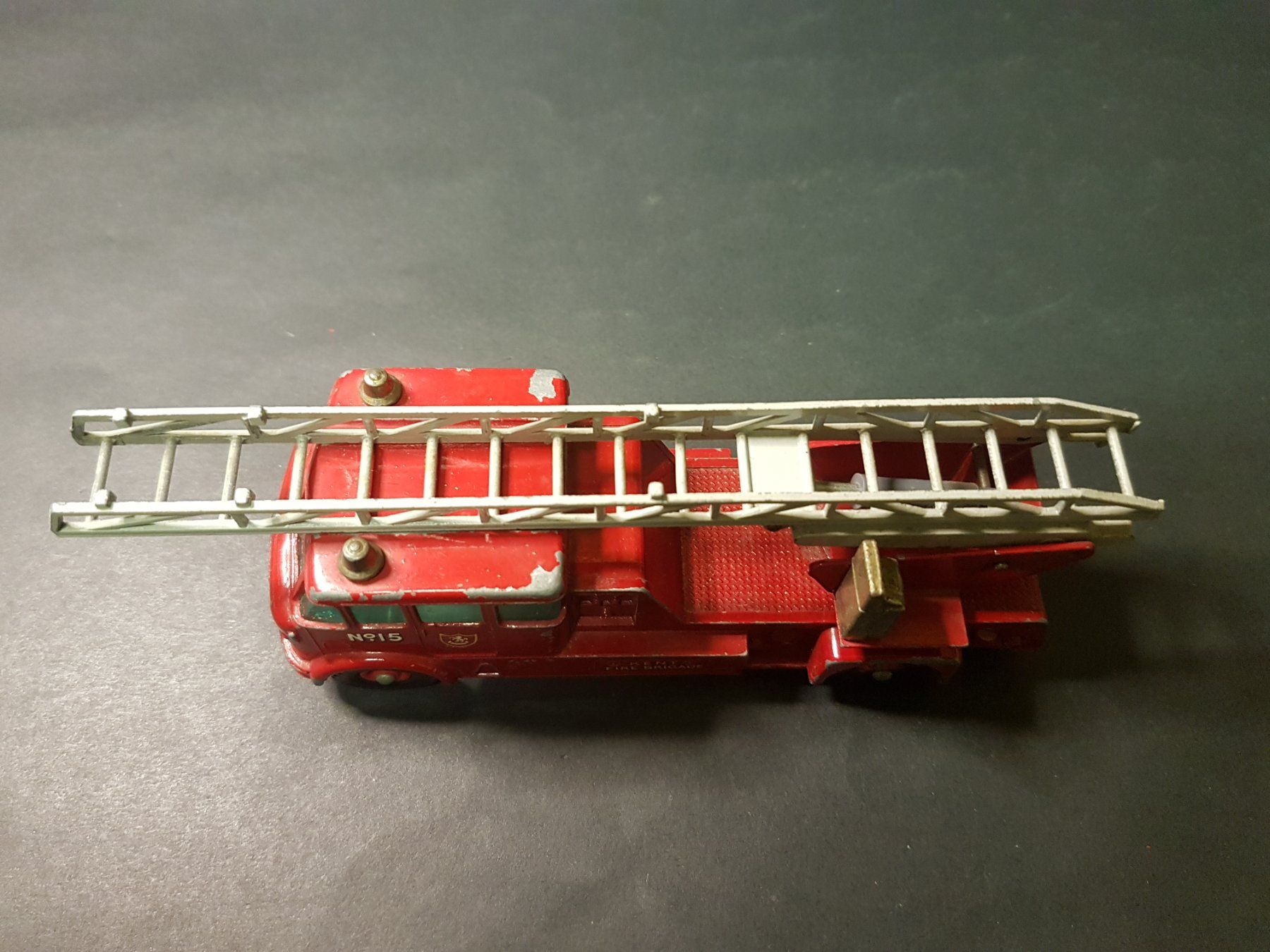 Matchbox Modellini d'auto: Matchbox King Size N° 15, Merryweather Fire Engine – Usato da Martigny venduto da Abm1000 3