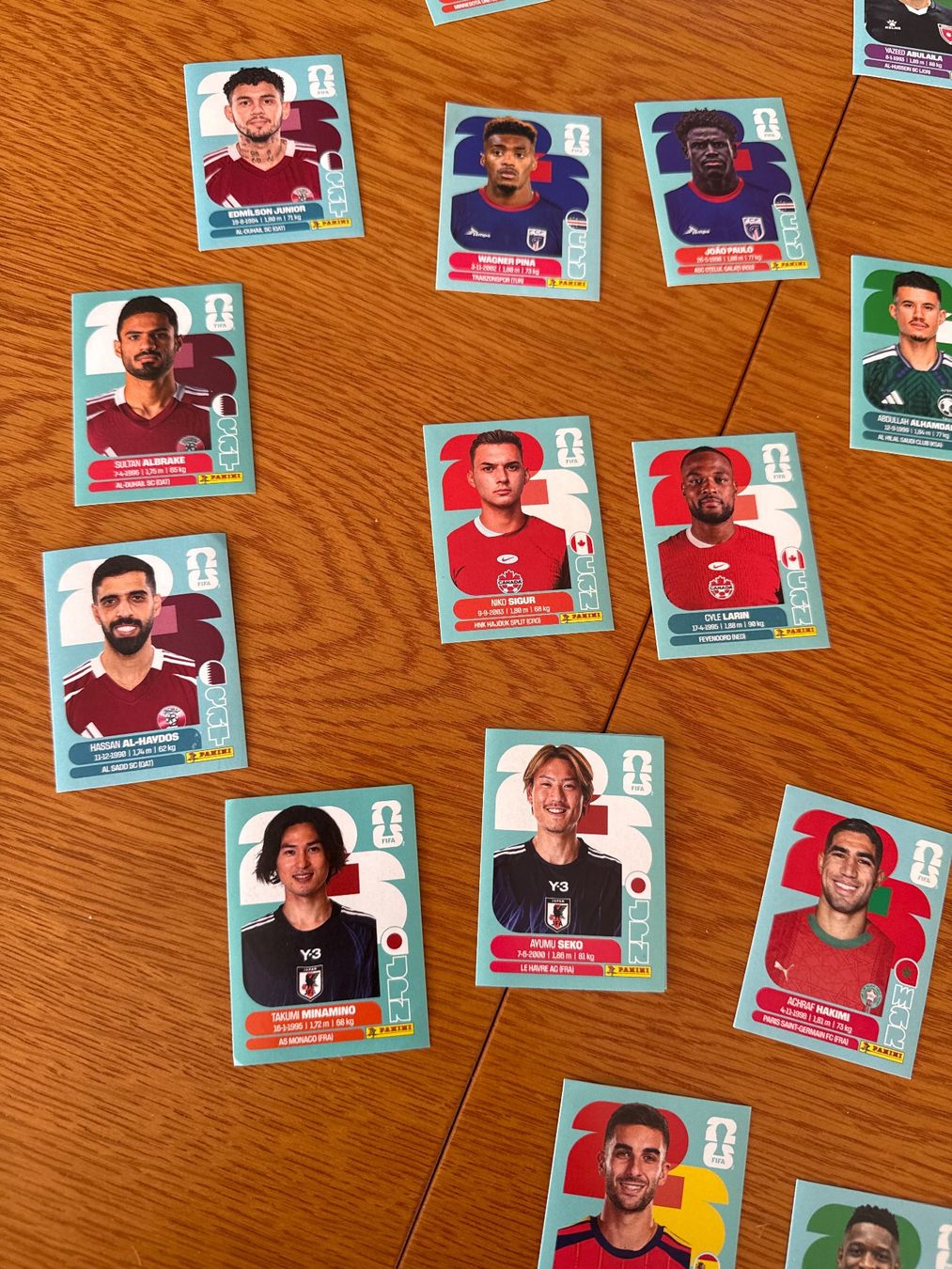 Panini Carte collezionabili: 45 Panini Karten International Edition – Nuovo e nell'imballaggio originale da Savigny venduto da Kinderboutique 1