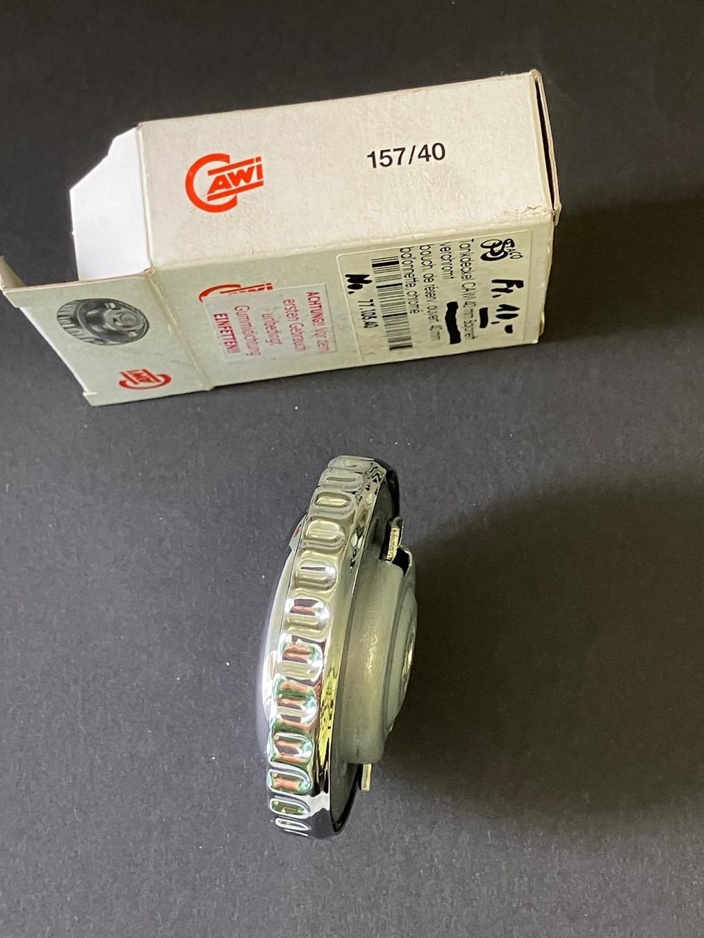 Parti ricambio per ciclomotori: Tankdeckel CAWI, original, 157/40 – Usato da Regensdorf venduto da 7ws8 2