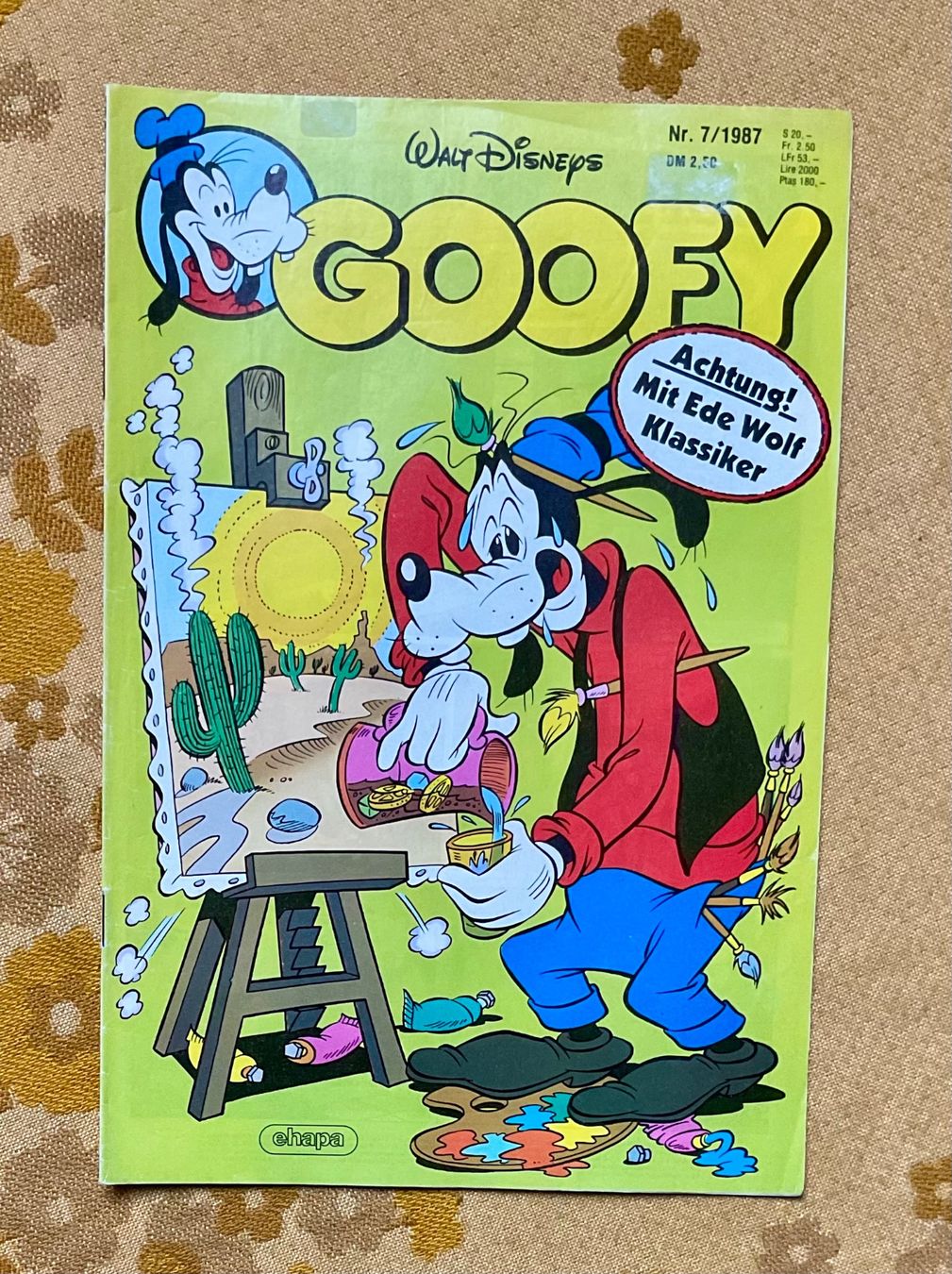 Comics: Goofy Heft Nr 7 von 1987 – Gebraucht aus Endingen von nathan05