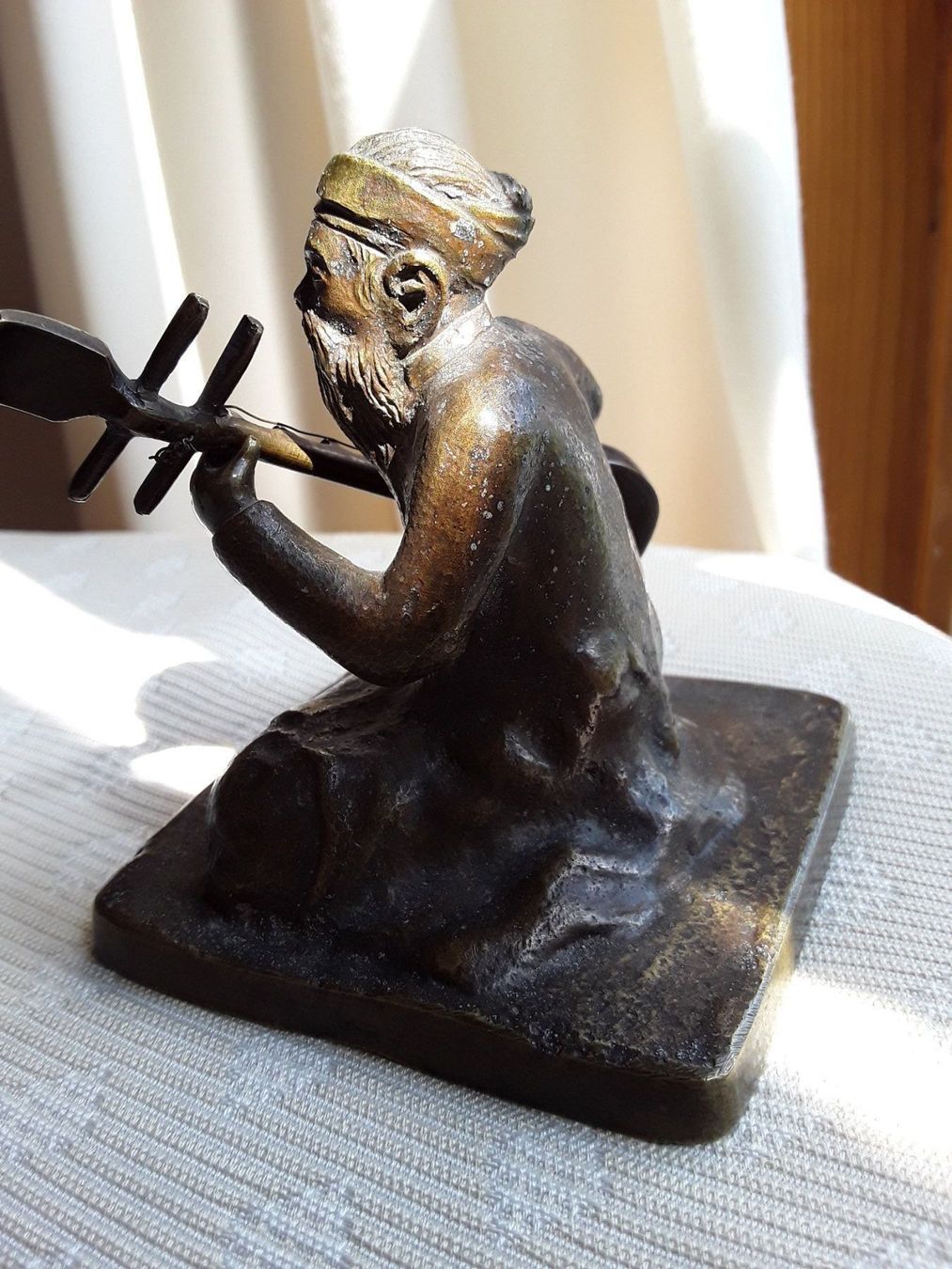 Sculture & Statue: Bronze Mandolinespieler China ca1900 – Usato da Zürich venduto da sanwit 7