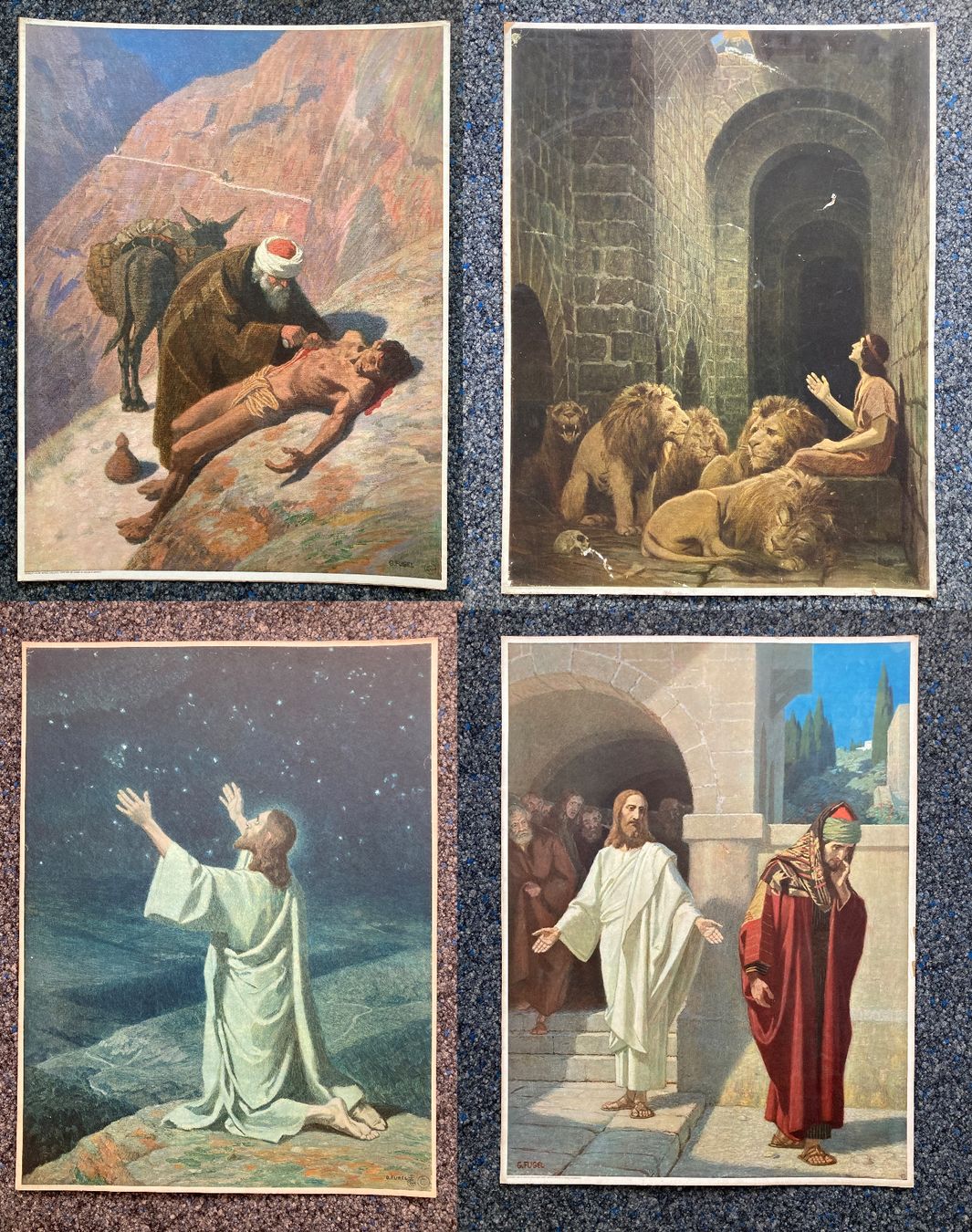 Foto & Immagini: OSTERN BIBEL BILDER  KONVOLUT – Usato da Luzern venduto da felicebruno 2