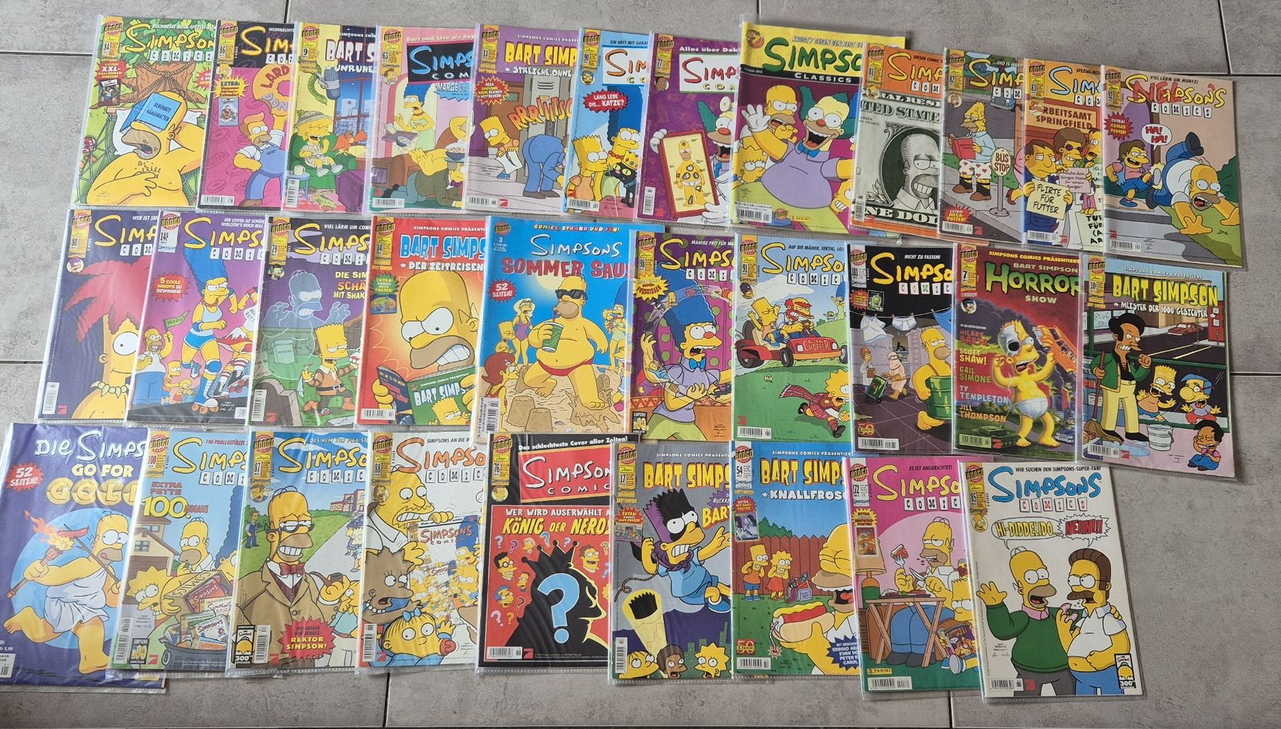 Fumetti: Simpsons Comic Sammlung 31 stück – Usato da Höfen b. Thun venduto da enr_7xsd