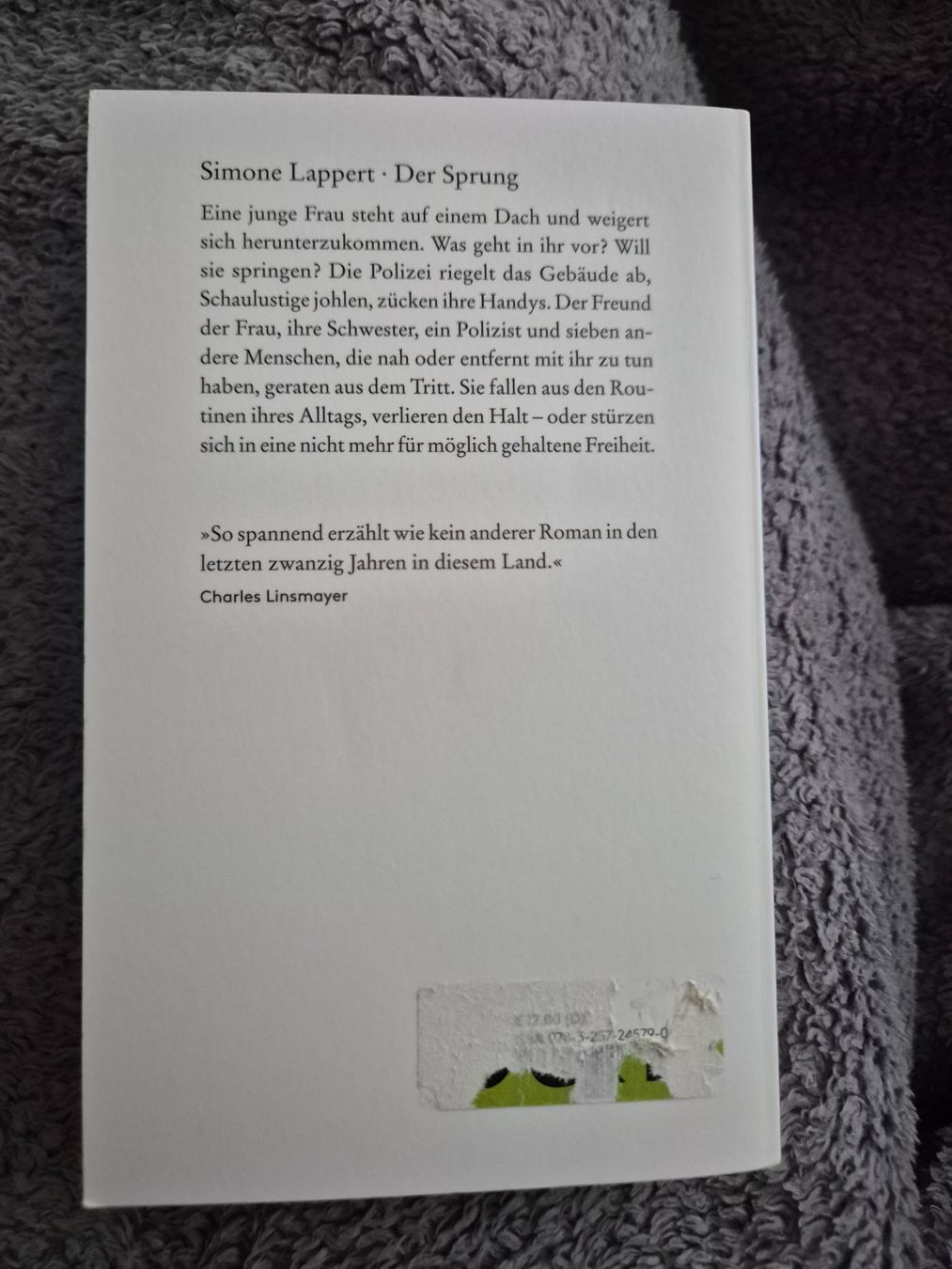 Livres: Der Sprung – Neuf (Voir description) à Reigoldswil par lus_76dn 1