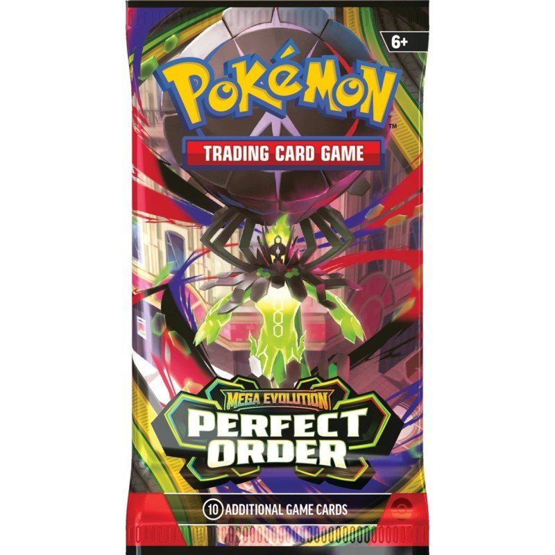 Pokémon Sammelbilder & Trading cards: Pokémon - Mega Evolution Perfect Order (EN) Booster Pack – Neu und originalverpackt aus Cortaillod von CelestiumCards