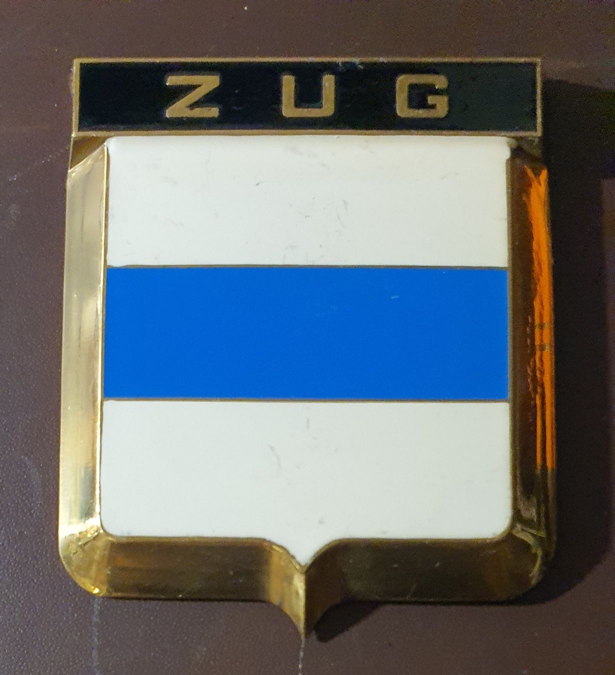 Autres accessoires p. véhicule: Oldtimer Kühlergrill Plakette - ZUG – D'occasion à Reinach BL par Boston-Verkauf