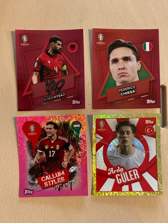 TOPPS EURO 2024: TUR PTW: ARDA GÜLER MIT GOLD UMRANDUNG (Gebraucht) in