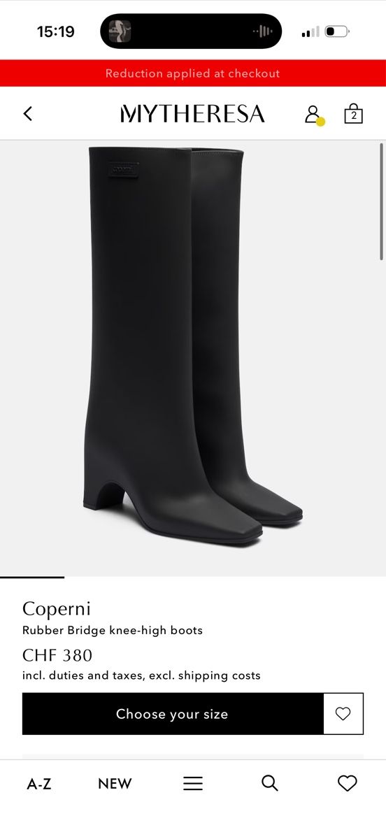 Damenschuhe: Coperni Rubber Boots – Gebraucht aus Zürich von Romjana 3