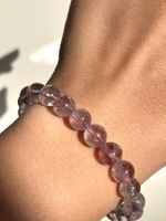 Ungefärbt! Natürlicher Amethyst Armband