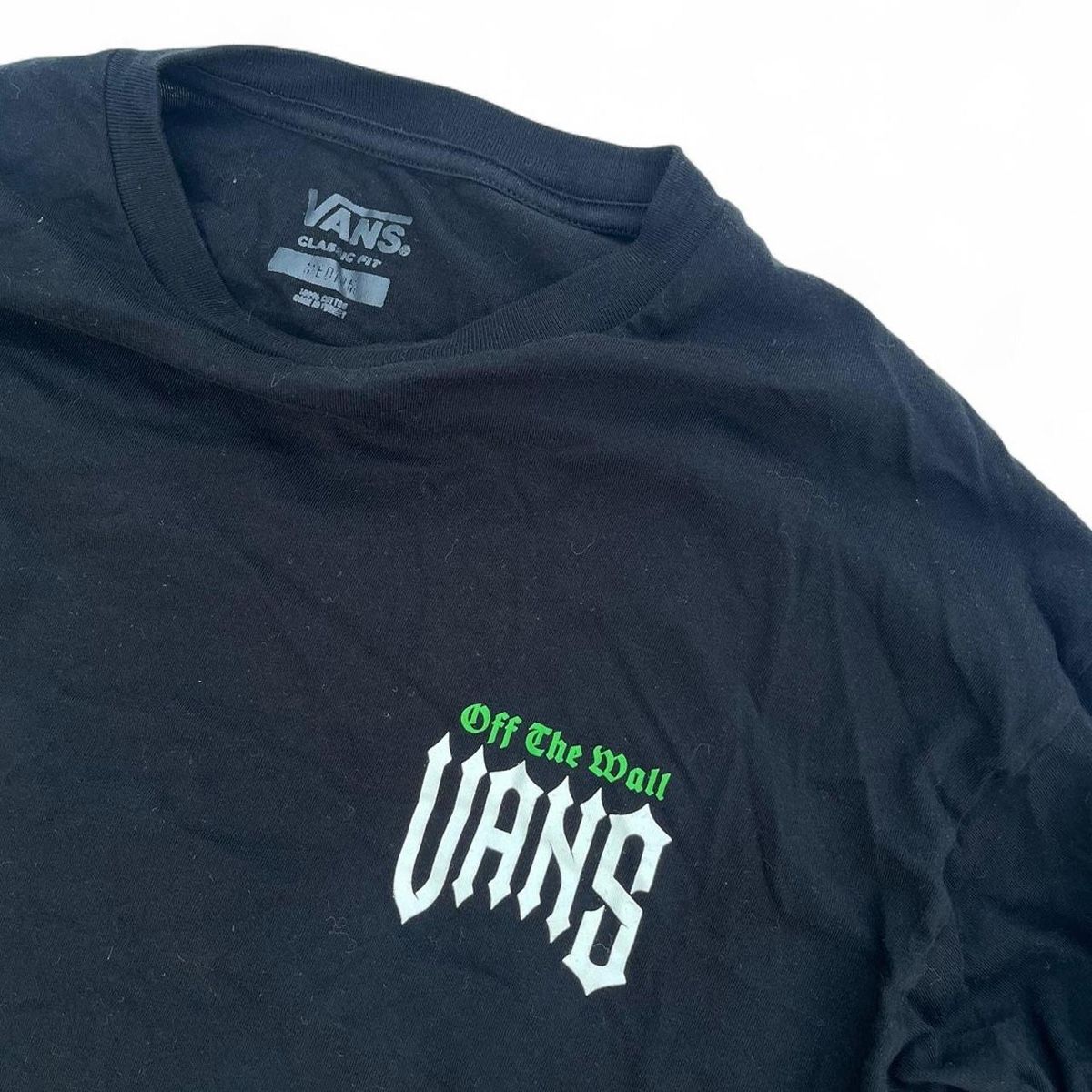 Vans T-shirt: Vans Skater Longsleeve Arm+Backprint Black – Usato da Riehen venduto da art_c76v 4