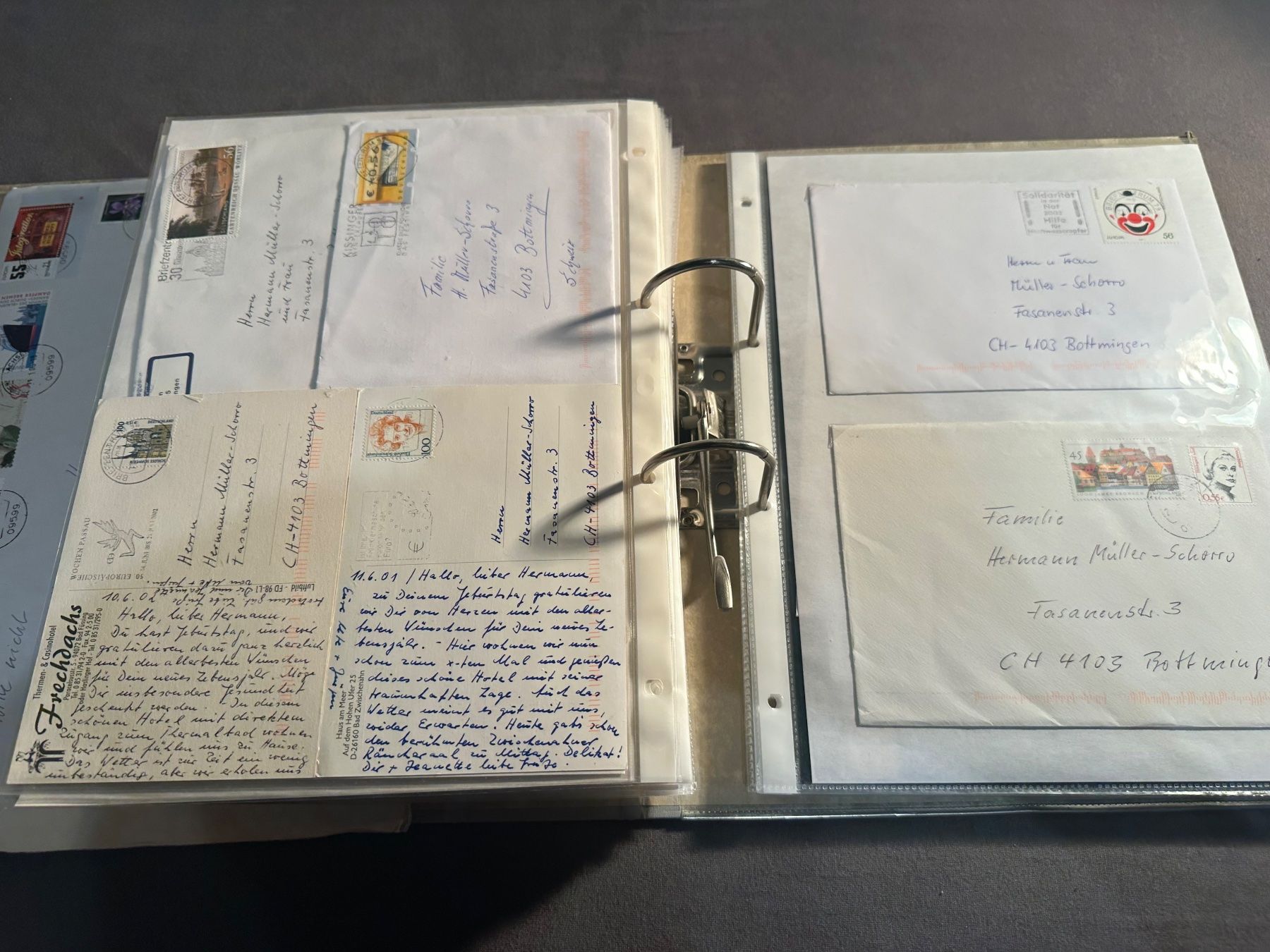 Alle Briefmarken: Sammlung Briefe Deutschland – Gebraucht aus Stettfurt von 2442 6