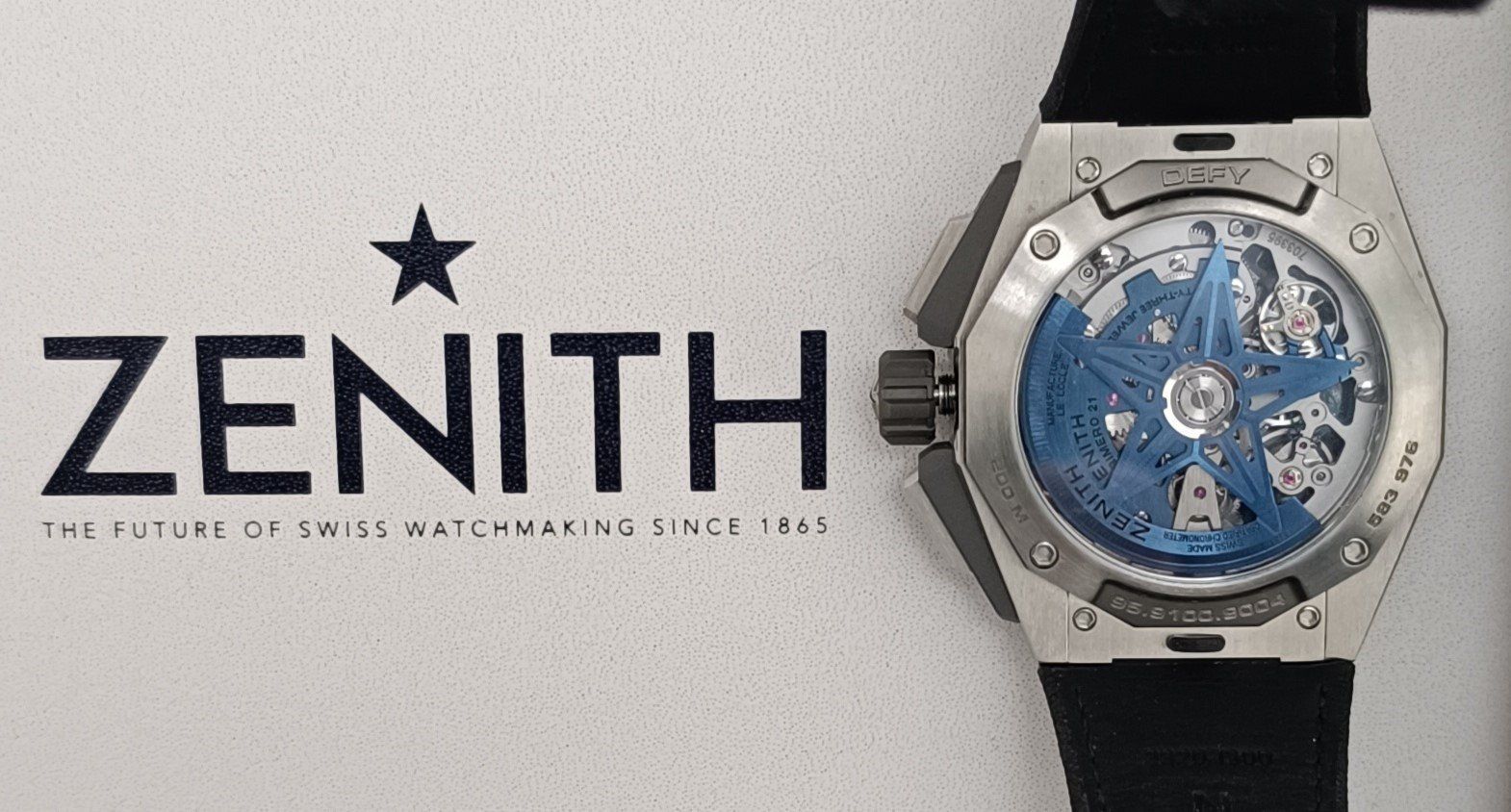 Zenith Orologi: ## Zenith Defy Extrem Chrono 1/100 ,Titane neuve . – Nuovo e nell'imballaggio originale da Sierre venduto da imaginations 5