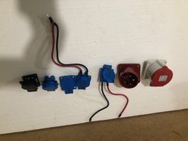 Einbausteckdose Steckdosen  32A  +16-10A