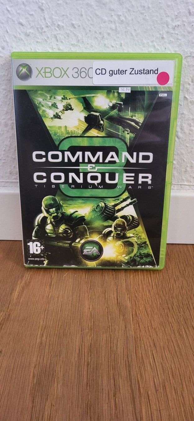 Microsoft Spiele: Xbox 360 - Command Conquer Tiberium Wars – Gebraucht aus Münsingen von DigitaleSpielecke
