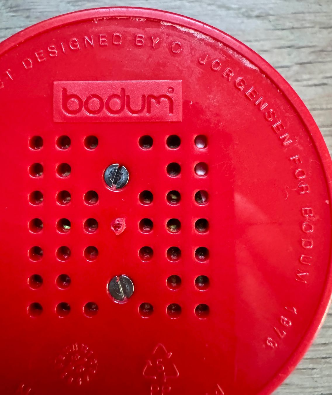 Elettrodomestici da cucina: Minitimer BODUM by C. Jorgensen 1973 Eieruhr rot – Usato da Rothrist venduto da Luckywinner 2