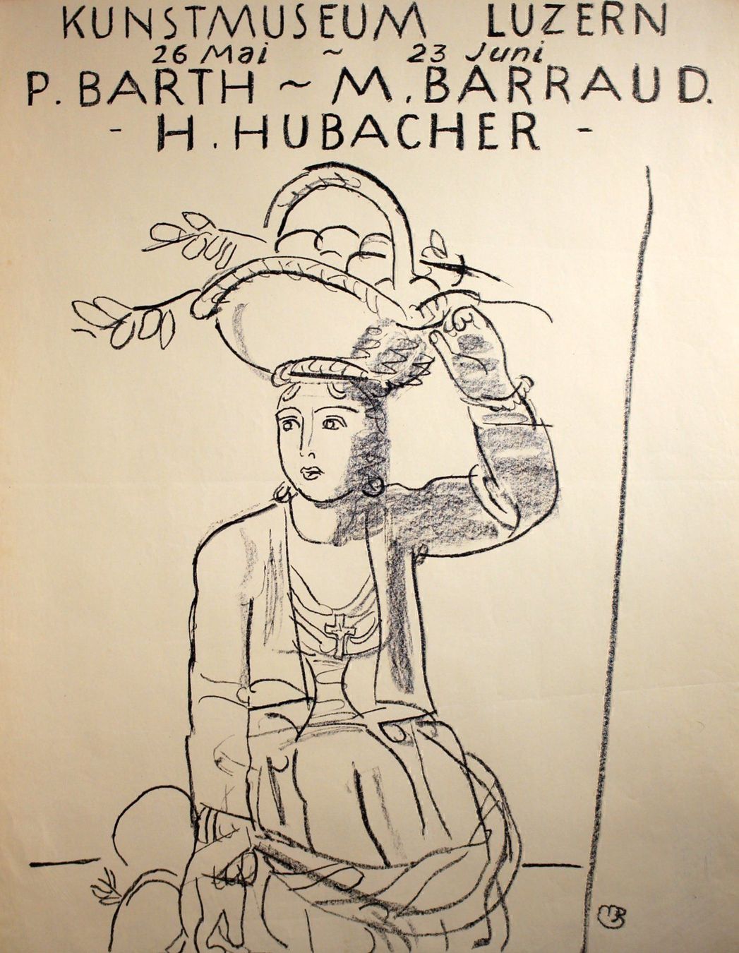 Poster & Bilder: Kunstmuseum Luzern - Baraud Maurice – Gebraucht aus Eggenwil von Joyart