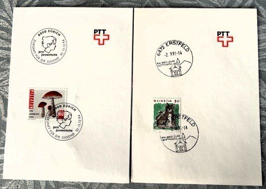 Alle Briefmarken: 12 Stück Post-Bögli Restposten – Gebraucht aus Häusernmoos von Koi-Gartenteich 4