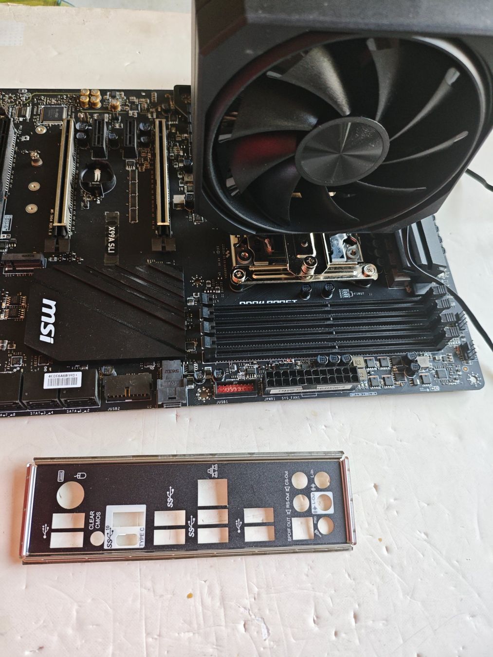 MSI Schede madri: MSI X99A SLI + i7 6800K + Kühler – Difettoso da Dübendorf venduto da tho_v2cs 5