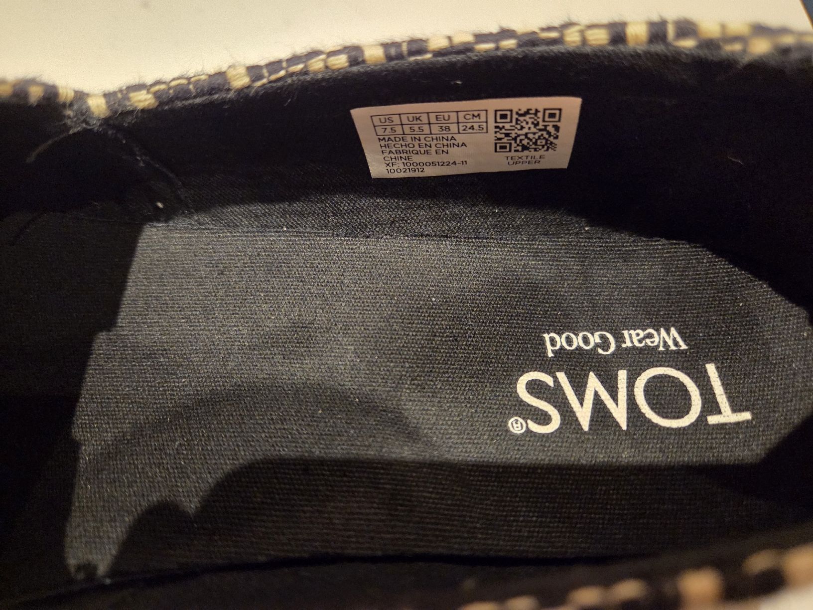 Toms Scarpe da donna: TOMS neu Gr. 38 – Nuovo (secondo la descrizione) da Hochdorf venduto da lor_27 2