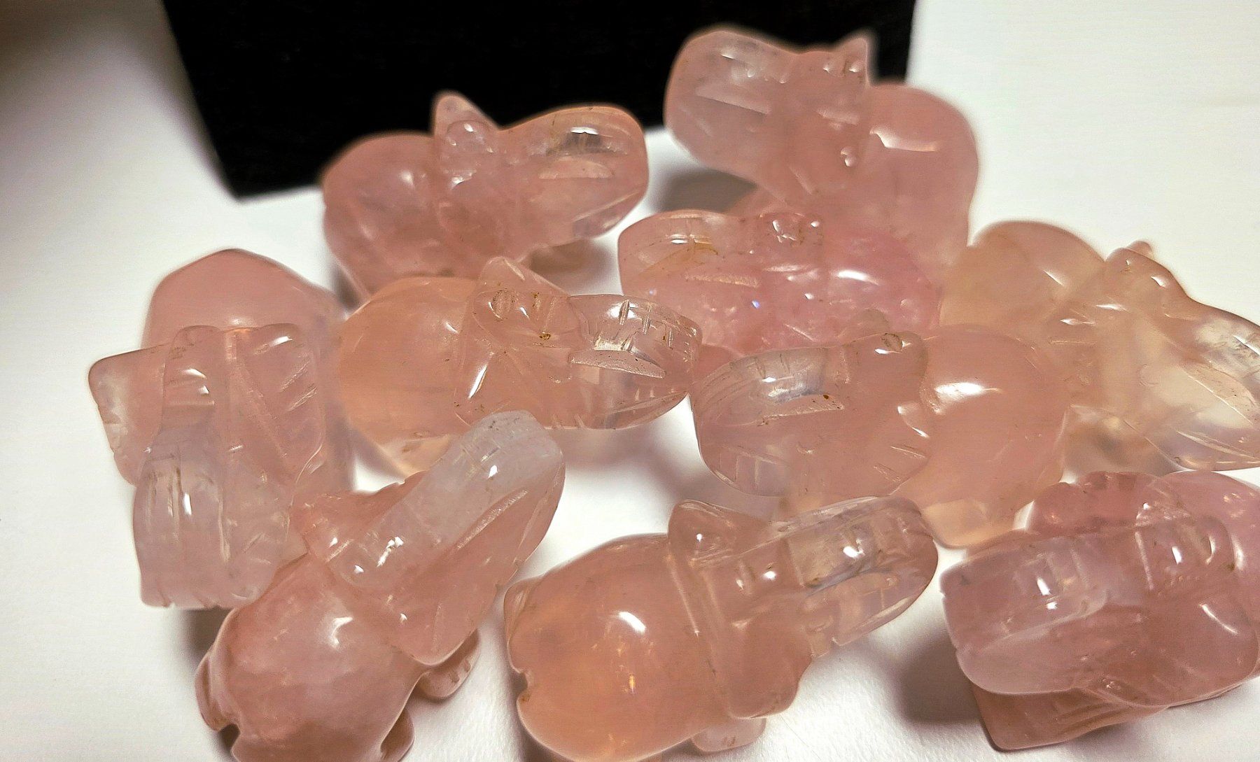 Minerali & Pietre curative: Madagaskar Rosenquarz Elefant – Nuovo e nell'imballaggio originale da Matzingen venduto da Shay_Crystalz 2