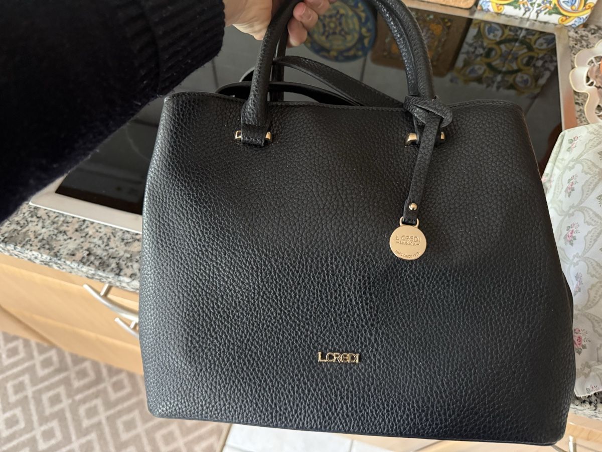 L.Credi Borse da donna: L.Credi Handtasche schwarz – Usato da Basel venduto da Pimpa 2