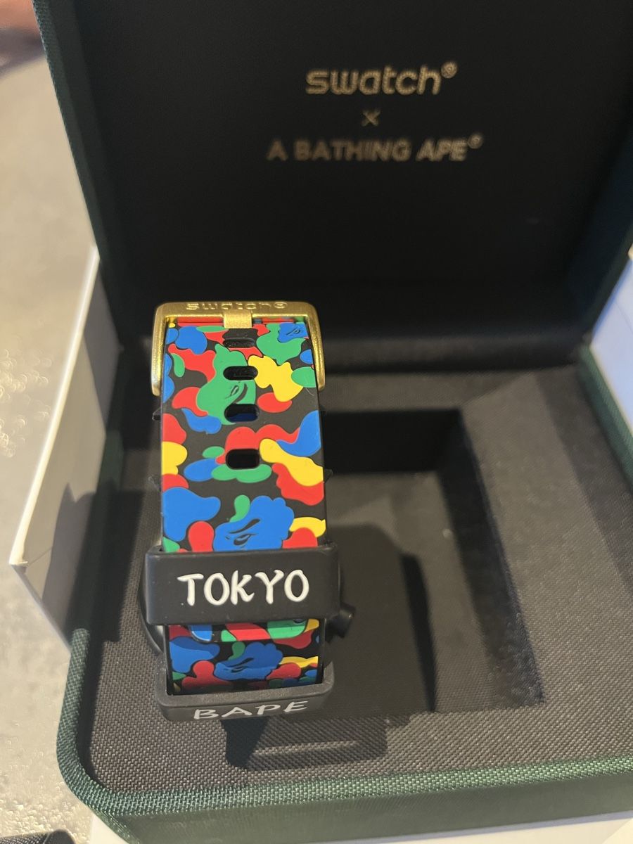 Swatch Uhren: Swatch x Bape Tokyo Edition Limitée Neuve – Neu und originalverpackt aus Vufflens-la-Ville von lor_m7td 1