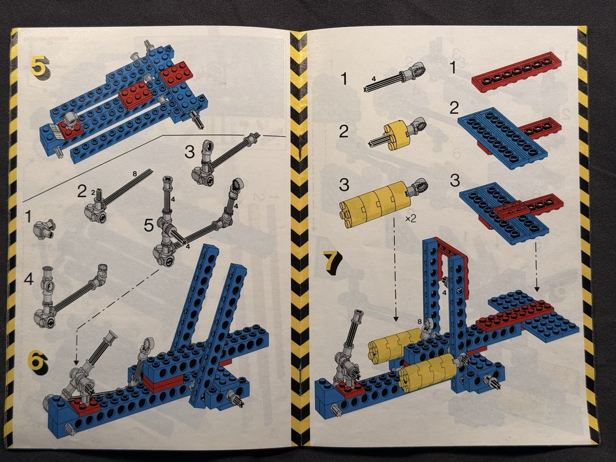 Technics Kit di costruzioni: Lego Technic 8844 (Montageanleitung) – Usato da Bellinzona venduto da CRS-LRT 1