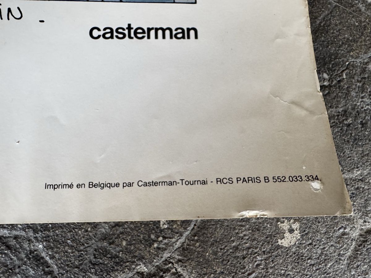 Foto & Immagini: Affiche Gofin-Riviere Casterman – Usato da GRAND - LANCY venduto da petitpain67 4