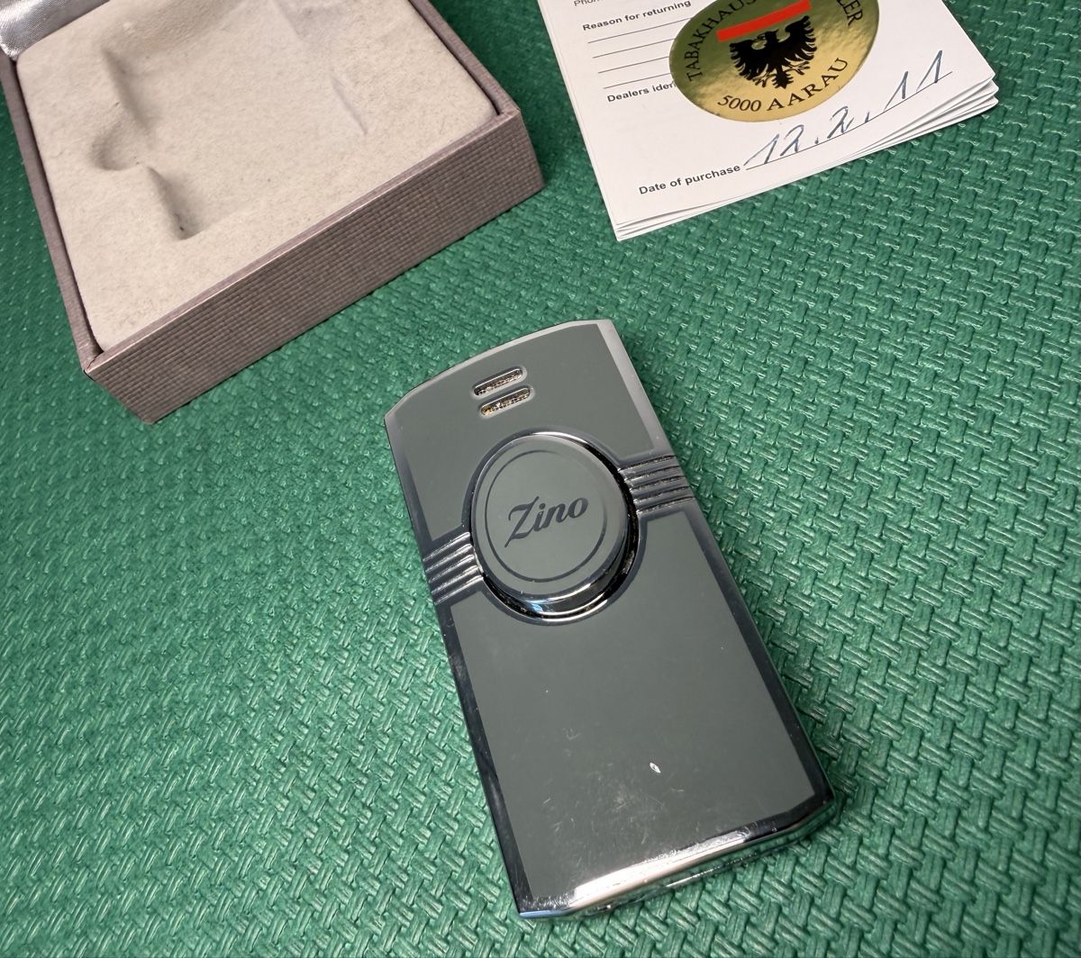 Accendini: Zino Jetflame Feuerzeug mit Originalbox – Nuovo (secondo la descrizione) da Rombach venduto da vir_2dsd 2