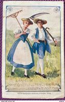 VEVEY - Fête des Vignerons 1905 - Faucheur & Faneuse