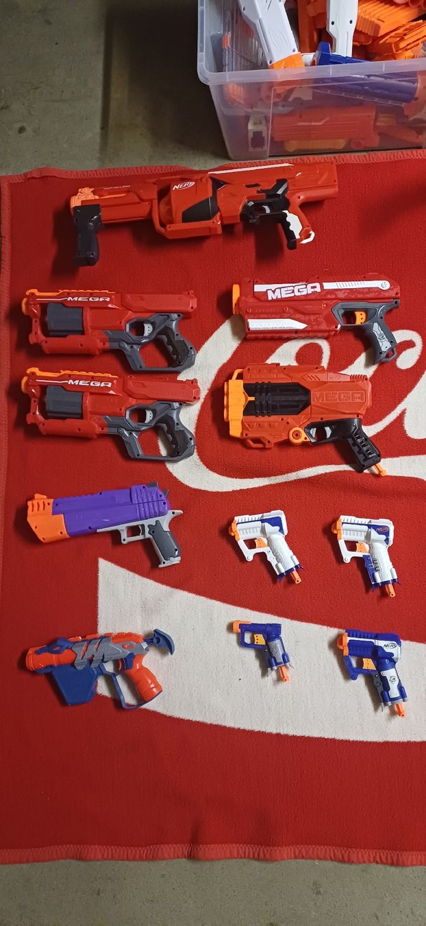 Nerf Jouets: Prix négociable : Nerf x30 & accessoires – D'occasion à Lussy FR par vic_9mft 3