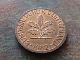 DEUTSCHLAND 1 Pfennig 1982