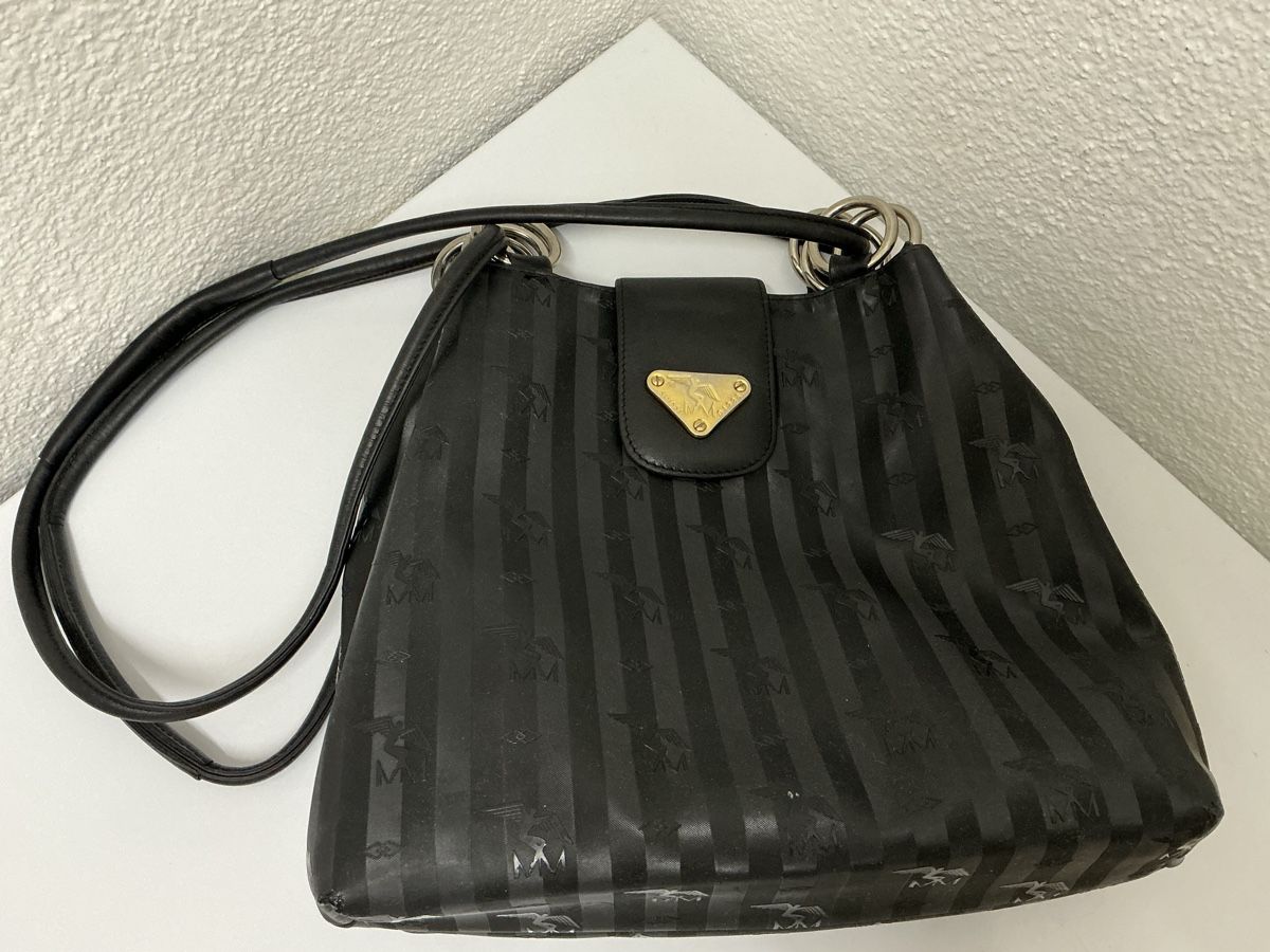 Maison Mollerus Taschen für Damen: Maison Mollerus Handtasche in Schwarz – Gebraucht aus Siebnen von mac_8tmv