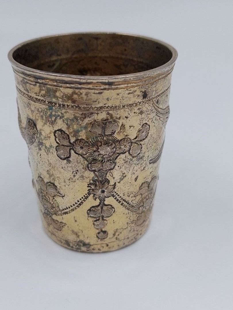Bottiglie: Antiker Becher Silber Russland 18.Jh. – Usato da Dielsdorf venduto da anabur 1