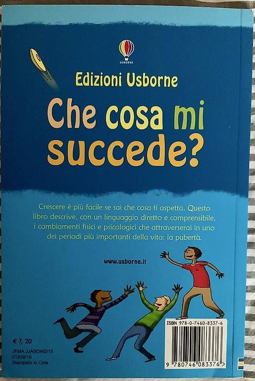 Libri: Libro Edizioni Usborne Che cosa mi succede? – Usato da Gordola venduto da lar_x2p9 1