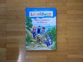 Leselöwen  Rettungshunde im Einastz