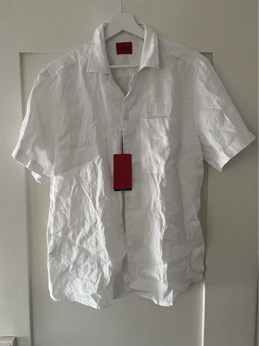 Hugo Boss Hemden: Hugo Boss Leinenhemd – Neu und originalverpackt aus Zürich von the_sj2d