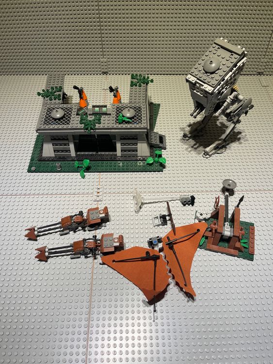 Lego Star Wars 8038 - The Battle of Endor (OHNE FIGUREN) (Gebraucht) in ...