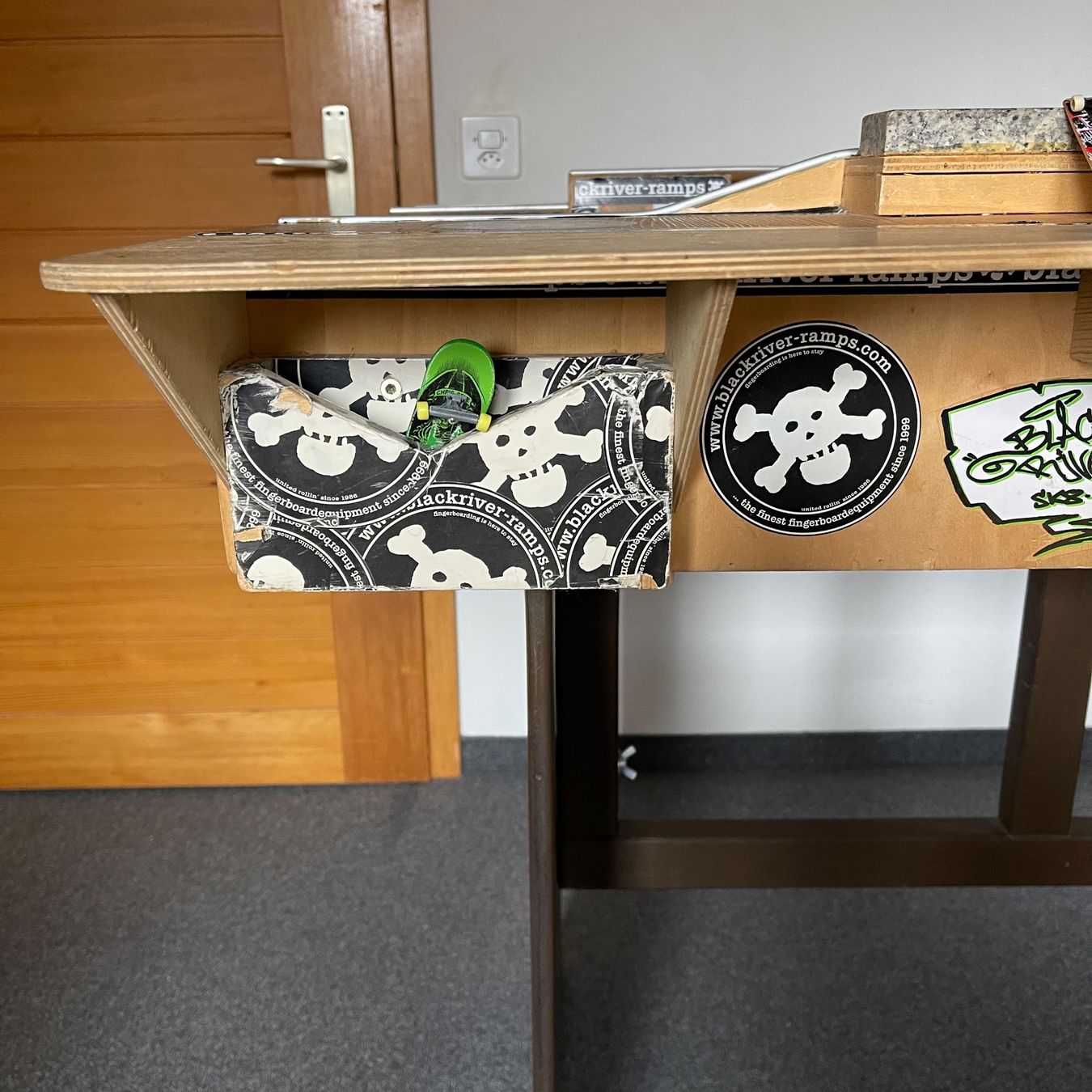 Skateboards: Blackriver Ramps Fingerboard Park Unikat – Gebraucht aus Herisau von OptischeFabrik 5