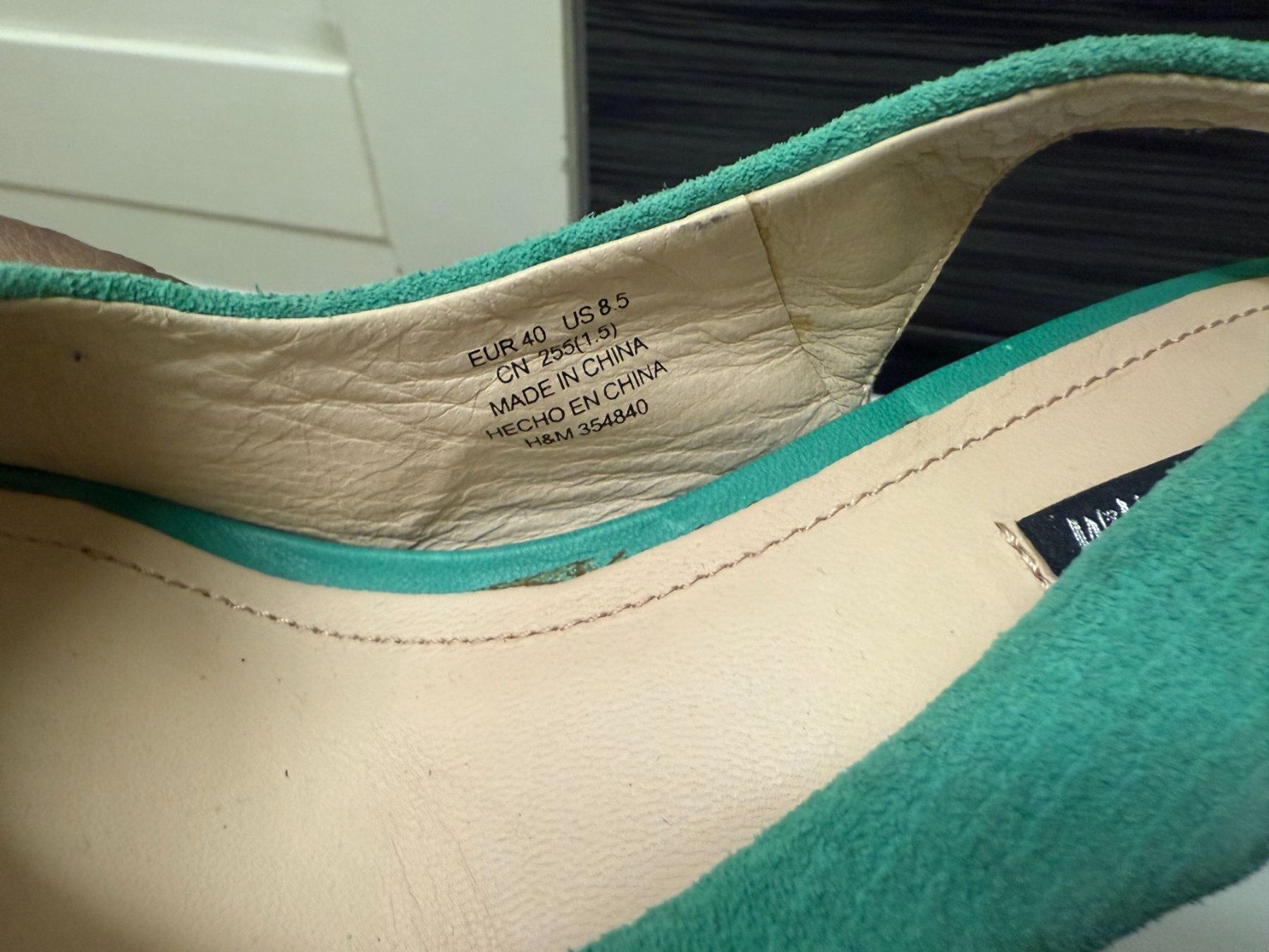H&M Scarpe da donna: 24. Escarpins vert d’eau à vendre – Nuovo (secondo la descrizione) da Le Locle venduto da tchanatakoua 3