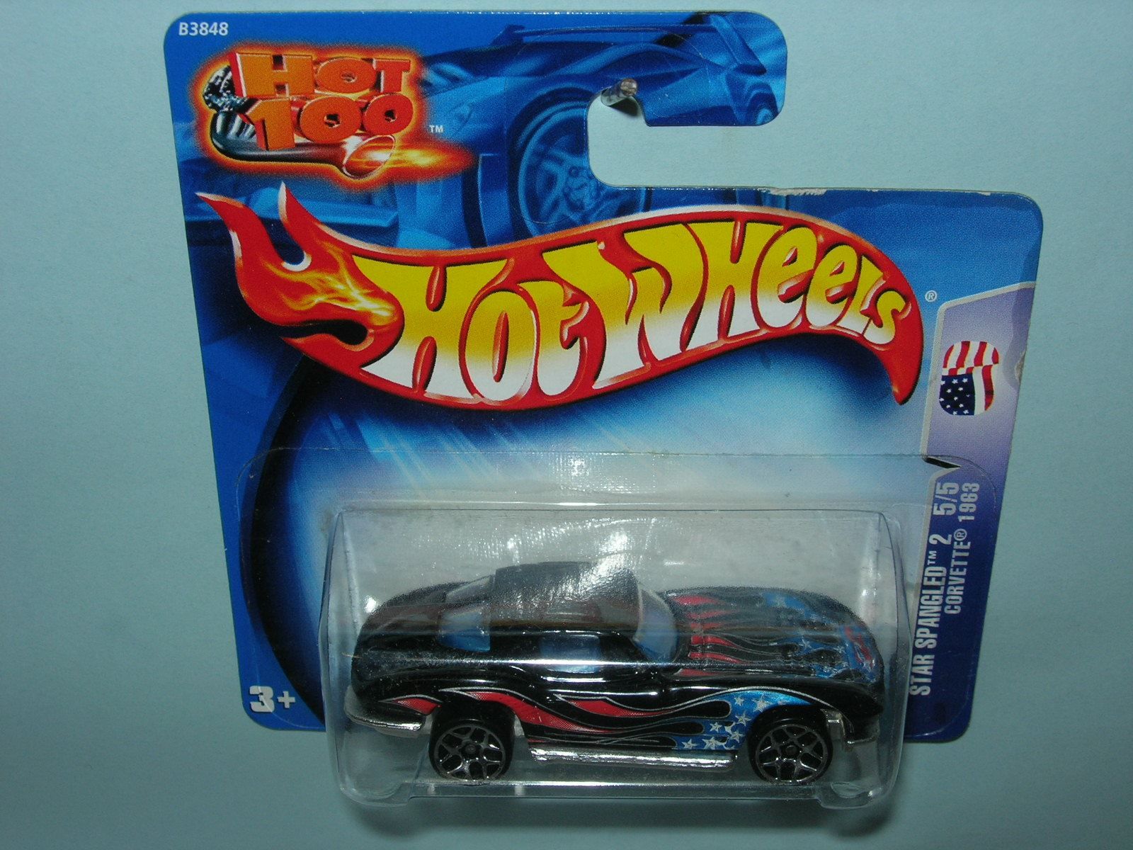 Chevrolet Voitures modèles: Corvette C2 Split Window 1963 schwarz * Hot Wheels 1:64 – Neuf avec emballage d'origine à Hornussen par Corvette-