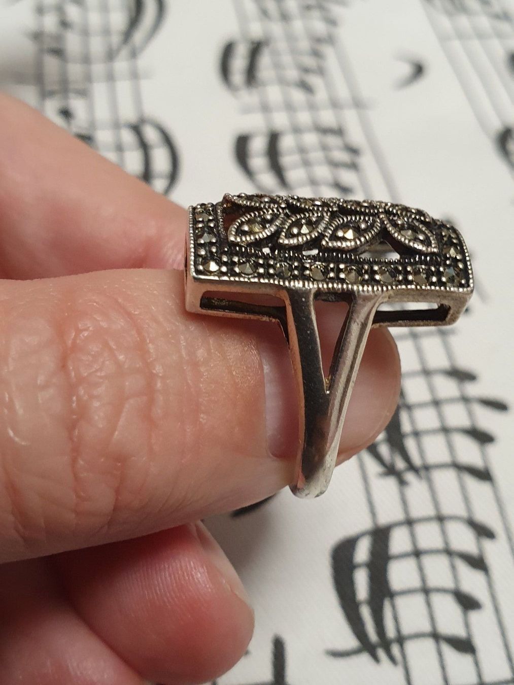Ringe: Tolle Silberschmiede-Kunst: Opulenter – Gebraucht aus Wohlen AG von palmsprings 6