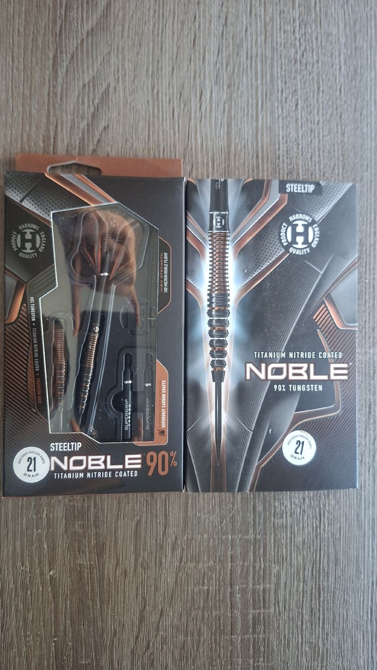 Jeux de fléchettes: Harrows Noble 21g Steeldarts – Neuf (Voir description) à Gurzelen par WinTheChu 1