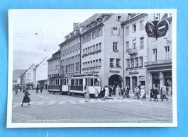 Fribourg (FR) - Tramway - Strassenbahn - Photo - 1954
