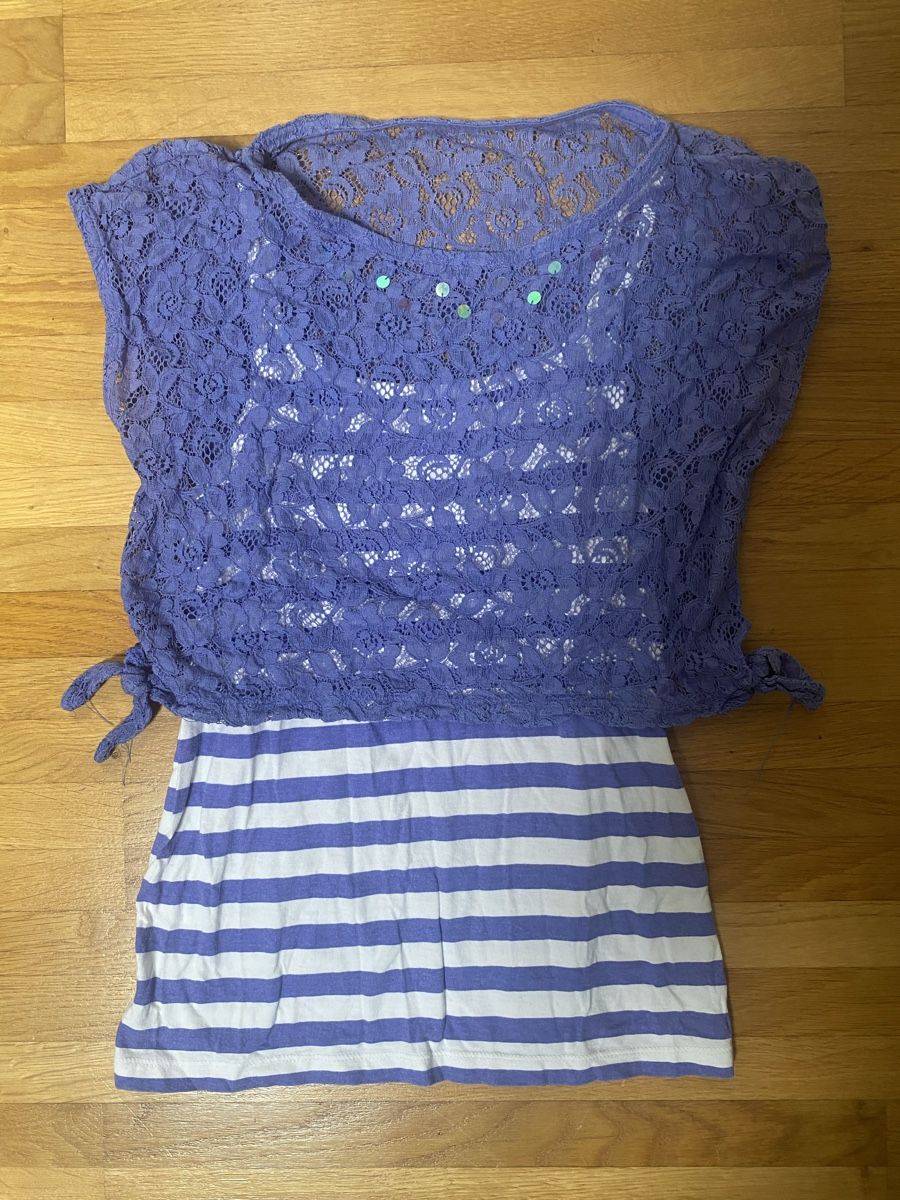 Camicette, T-shirt & Top: 2-Lagen Top Gr. 152/158 – Usato da Meggen venduto da mavmav